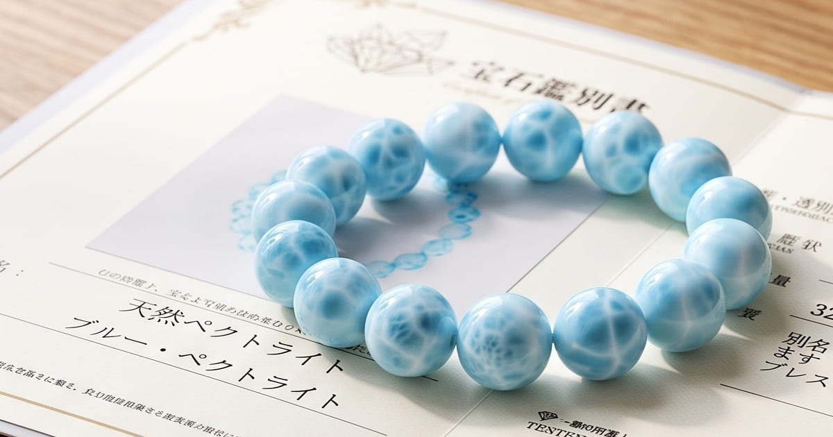 ラリマーブレスレットの偽物と本物の見分け方！値段の目安も解説